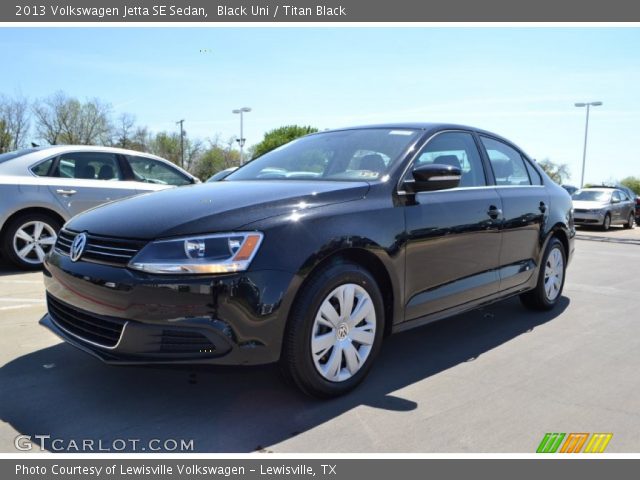 2013 Volkswagen Jetta SE Sedan in Black Uni