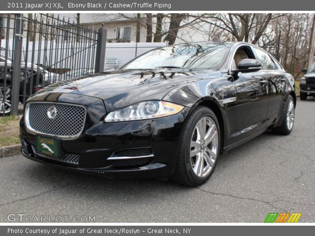 2011 Jaguar XJ XJL in Ebony Black