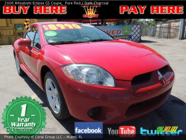 2006 Mitsubishi Eclipse GS Coupe in Pure Red