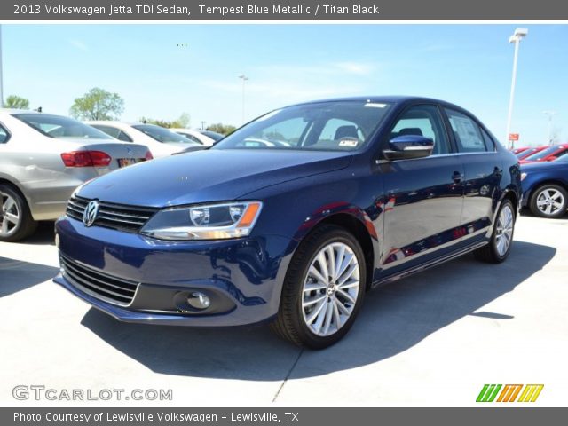 2013 Volkswagen Jetta TDI Sedan in Tempest Blue Metallic