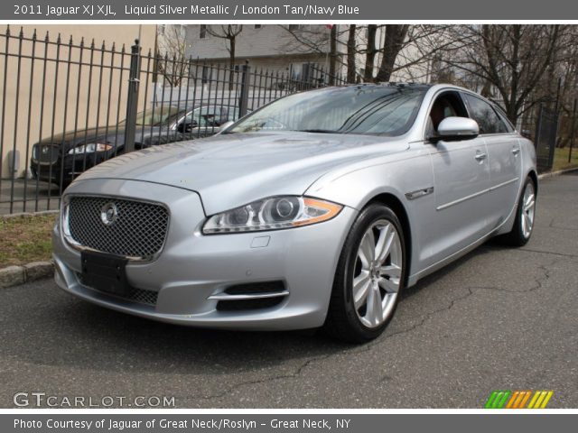 2011 Jaguar XJ XJL in Liquid Silver Metallic