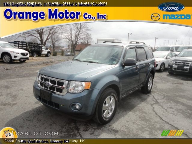 2010 Ford Escape XLT V6 4WD in Steel Blue Metallic