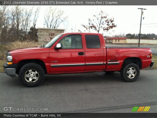2001 Chevrolet Silverado 1500 Z71 Extended Cab 4x4 in Victory Red