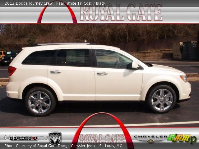 2013 Dodge Journey Crew in Pearl White Tri Coat