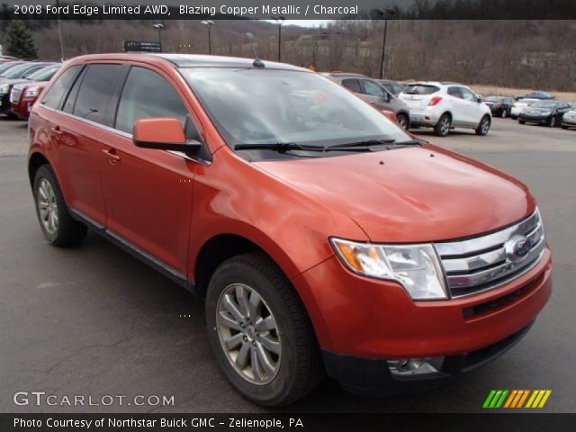 2008 Ford Edge Limited AWD in Blazing Copper Metallic