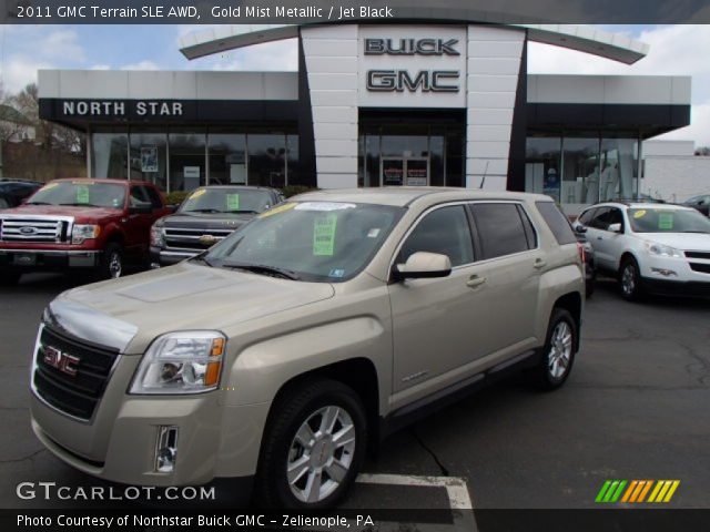 2011 GMC Terrain SLE AWD in Gold Mist Metallic