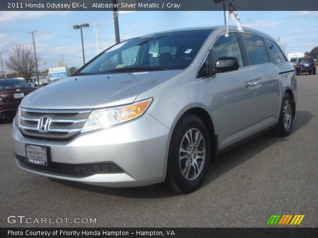2011 Honda Odyssey EX-L in Alabaster Silver Metallic