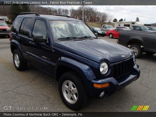 2002 Jeep Liberty Limited 4x4 in Patriot Blue Pearlcoat