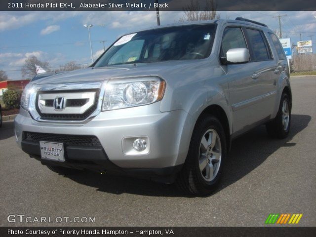 2011 Honda Pilot EX-L in Alabaster Silver Metallic