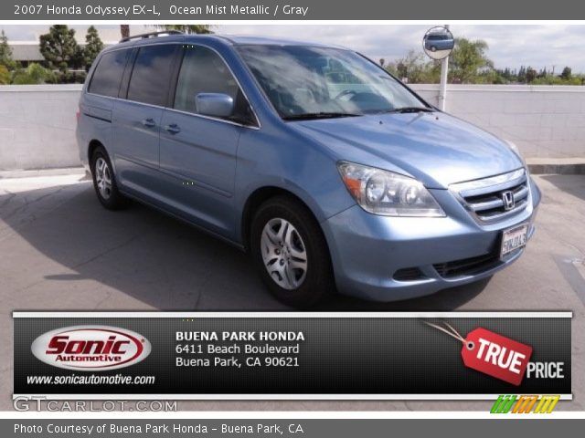 2007 Honda Odyssey EX-L in Ocean Mist Metallic