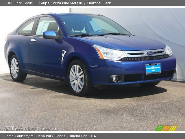 2008 Ford Focus SE Coupe in Vista Blue Metallic