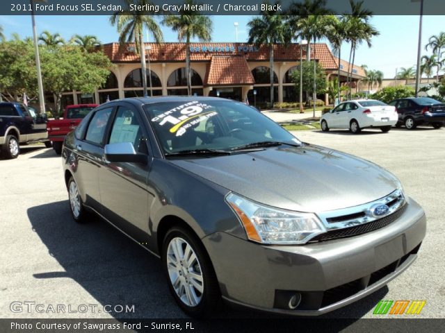 2011 Ford Focus SEL Sedan in Sterling Gray Metallic