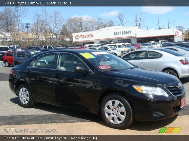 2010 Toyota Camry LE in Black