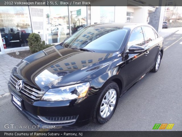 2012 Volkswagen Passat 2.5L S in Black