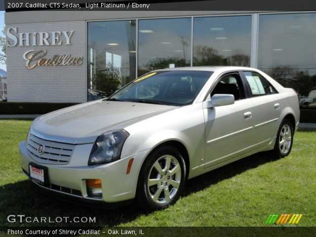 2007 Cadillac CTS Sedan in Light Platinum