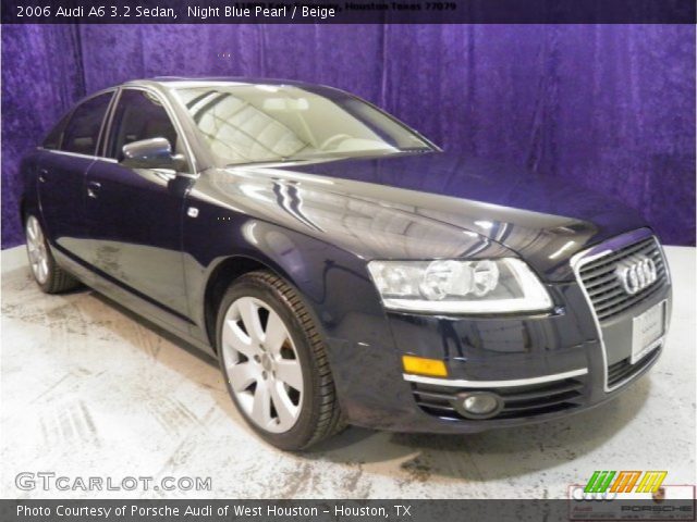 2006 Audi A6 3.2 Sedan in Night Blue Pearl