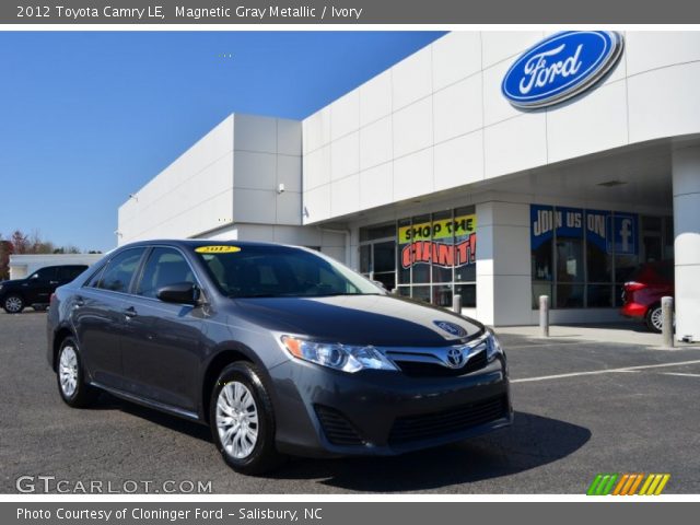 2012 Toyota Camry LE in Magnetic Gray Metallic