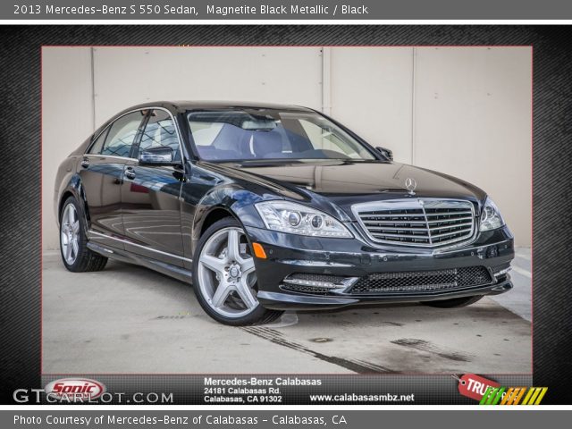 2013 Mercedes-Benz S 550 Sedan in Magnetite Black Metallic