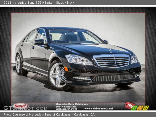 2013 Mercedes-Benz S 550 Sedan in Black