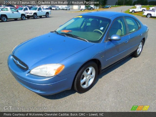 2000 Ford Taurus SES in Graphite Blue Metallic