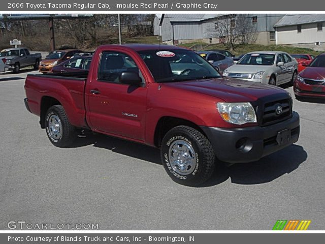 2006 Toyota Tacoma Regular Cab in Impulse Red Pearl
