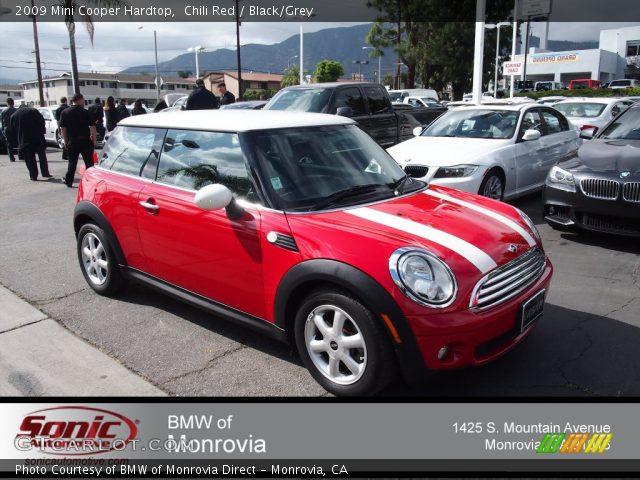 2009 Mini Cooper Hardtop in Chili Red