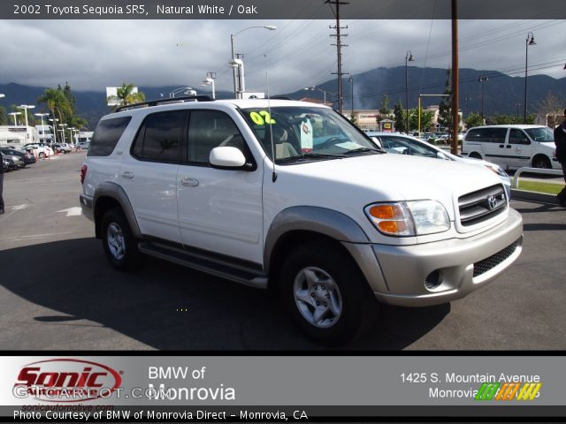 2002 Toyota Sequoia SR5 in Natural White