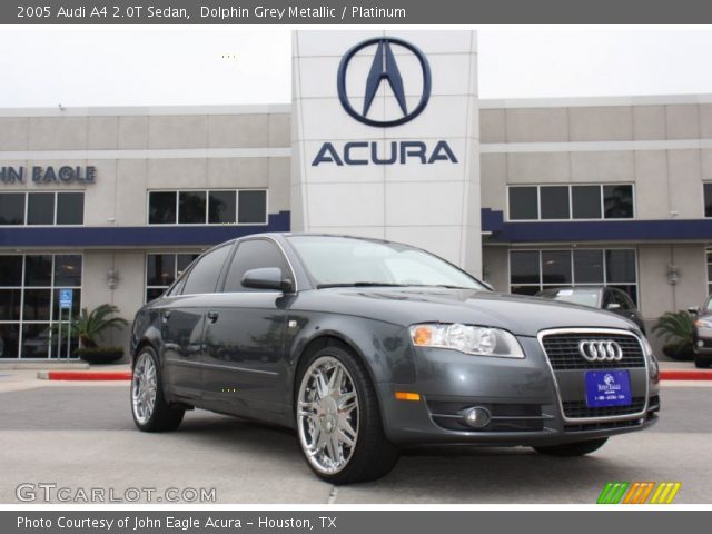 2005 Audi A4 2.0T Sedan in Dolphin Grey Metallic