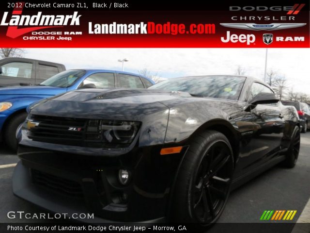 2012 Chevrolet Camaro ZL1 in Black