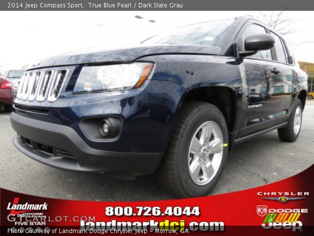 2014 Jeep Compass Sport in True Blue Pearl