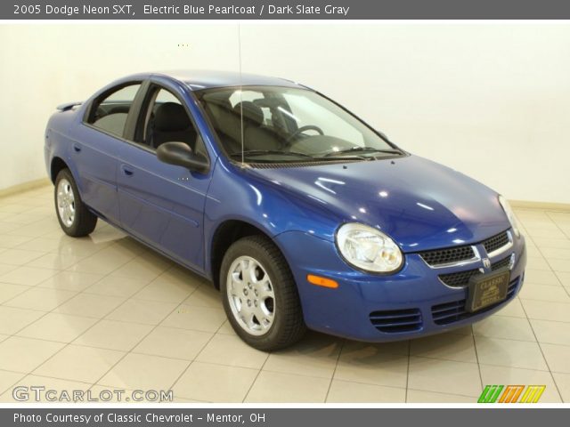 2005 Dodge Neon SXT in Electric Blue Pearlcoat