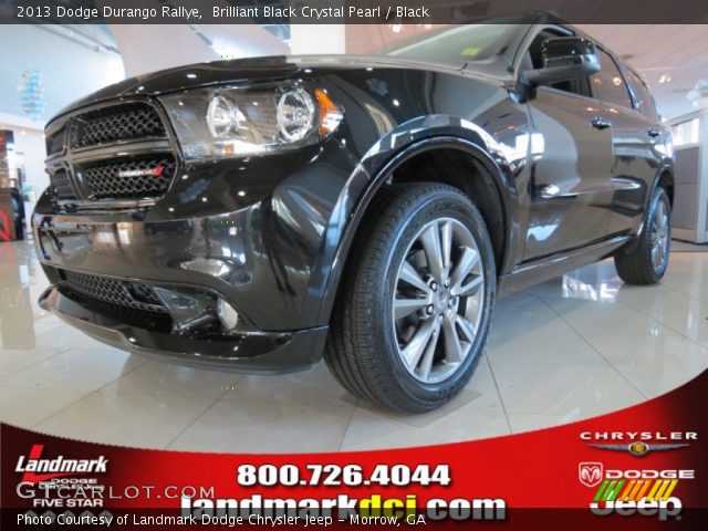 2013 Dodge Durango Rallye in Brilliant Black Crystal Pearl