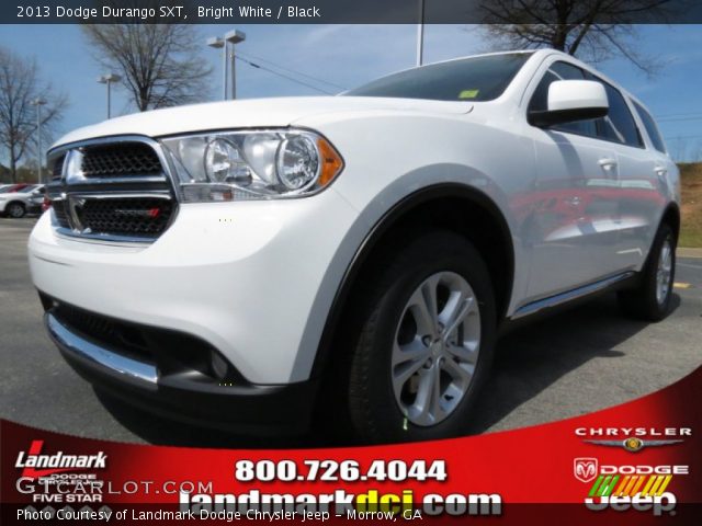 2013 Dodge Durango SXT in Bright White
