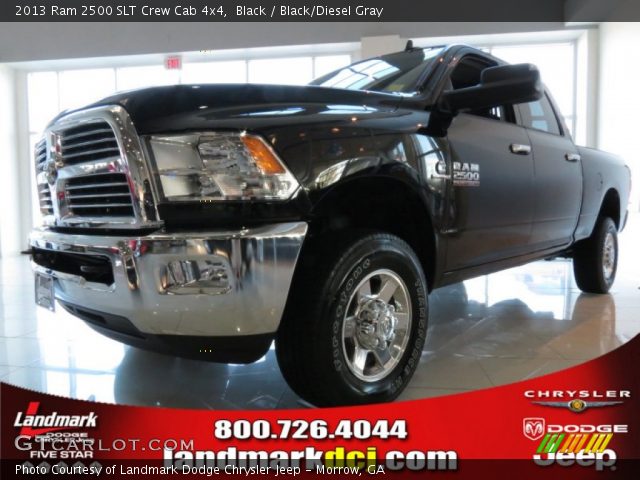 2013 Ram 2500 SLT Crew Cab 4x4 in Black