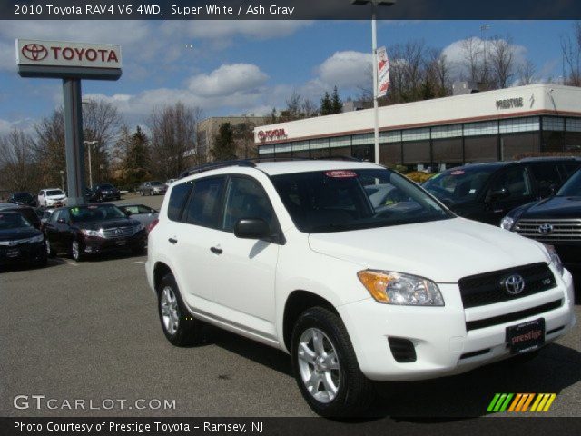 2010 Toyota RAV4 V6 4WD in Super White