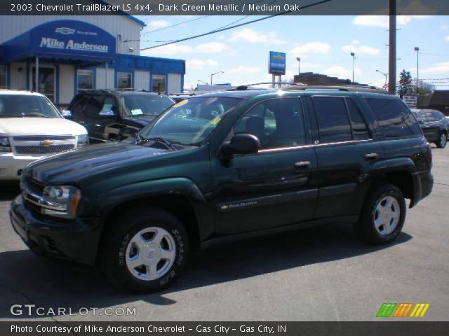 2003 Chevrolet TrailBlazer LS 4x4 in Dark Green Metallic
