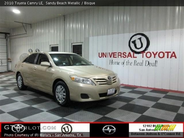 2010 Toyota Camry LE in Sandy Beach Metallic