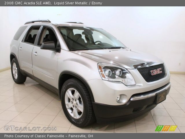 2008 GMC Acadia SLE AWD in Liquid Silver Metallic