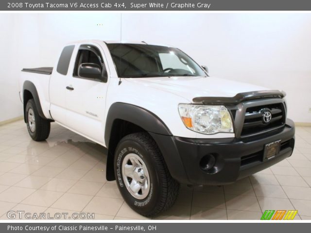 2008 Toyota Tacoma V6 Access Cab 4x4 in Super White