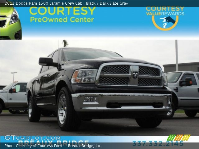 2012 Dodge Ram 1500 Laramie Crew Cab in Black