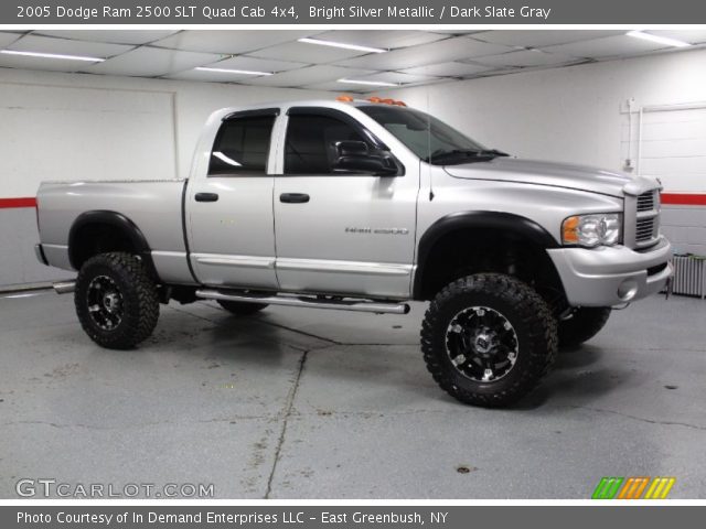 2005 Dodge Ram 2500 SLT Quad Cab 4x4 in Bright Silver Metallic