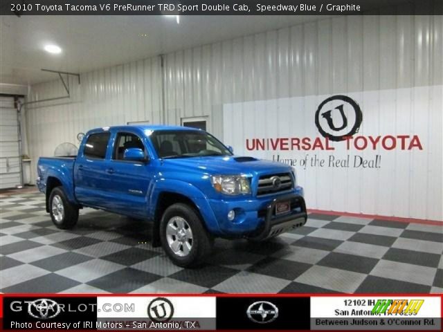 2010 Toyota Tacoma V6 PreRunner TRD Sport Double Cab in Speedway Blue