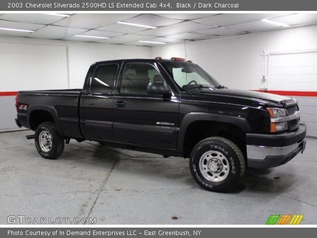 2003 Chevrolet Silverado 2500HD LS Extended Cab 4x4 in Black