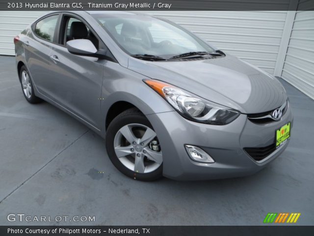 2013 Hyundai Elantra GLS in Titanium Gray Metallic