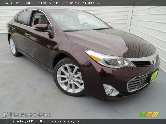 2013 Toyota Avalon Limited in Sizzling Crimson Mica