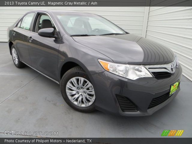 2013 Toyota Camry LE in Magnetic Gray Metallic