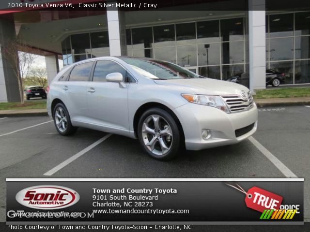 2010 Toyota Venza V6 in Classic Silver Metallic