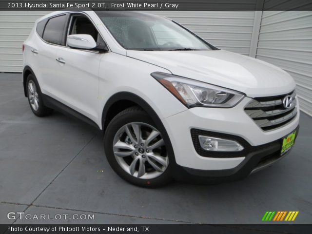 2013 Hyundai Santa Fe Sport 2.0T in Frost White Pearl