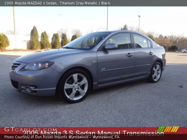 2005 Mazda MAZDA3 s Sedan in Titanium Gray Metallic