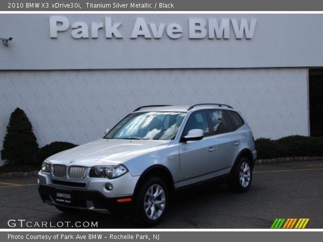 2010 BMW X3 xDrive30i in Titanium Silver Metallic